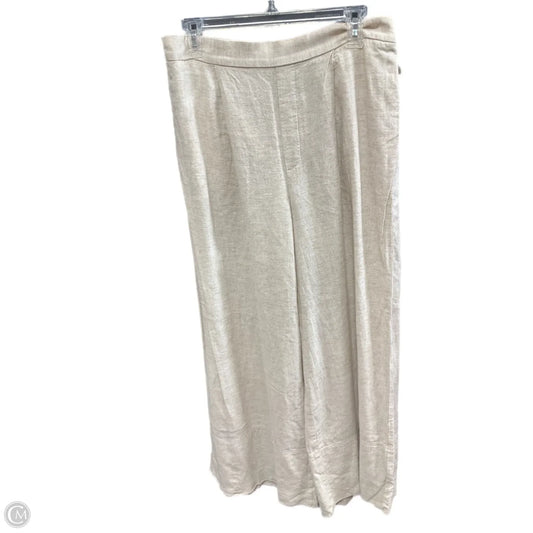 Pants Linen By Banana Republic In Cream, Size: M