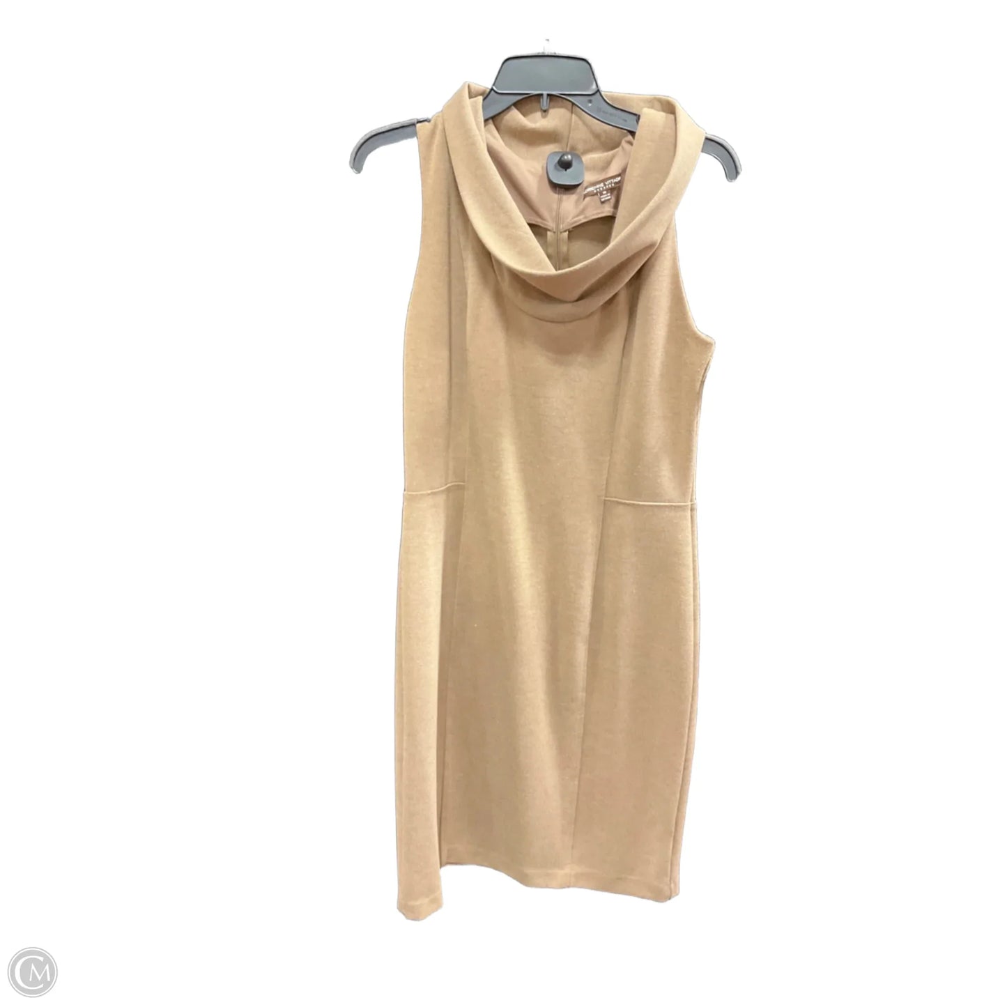 Dress Work By Adrienne Vittadini In Tan, Size: 10