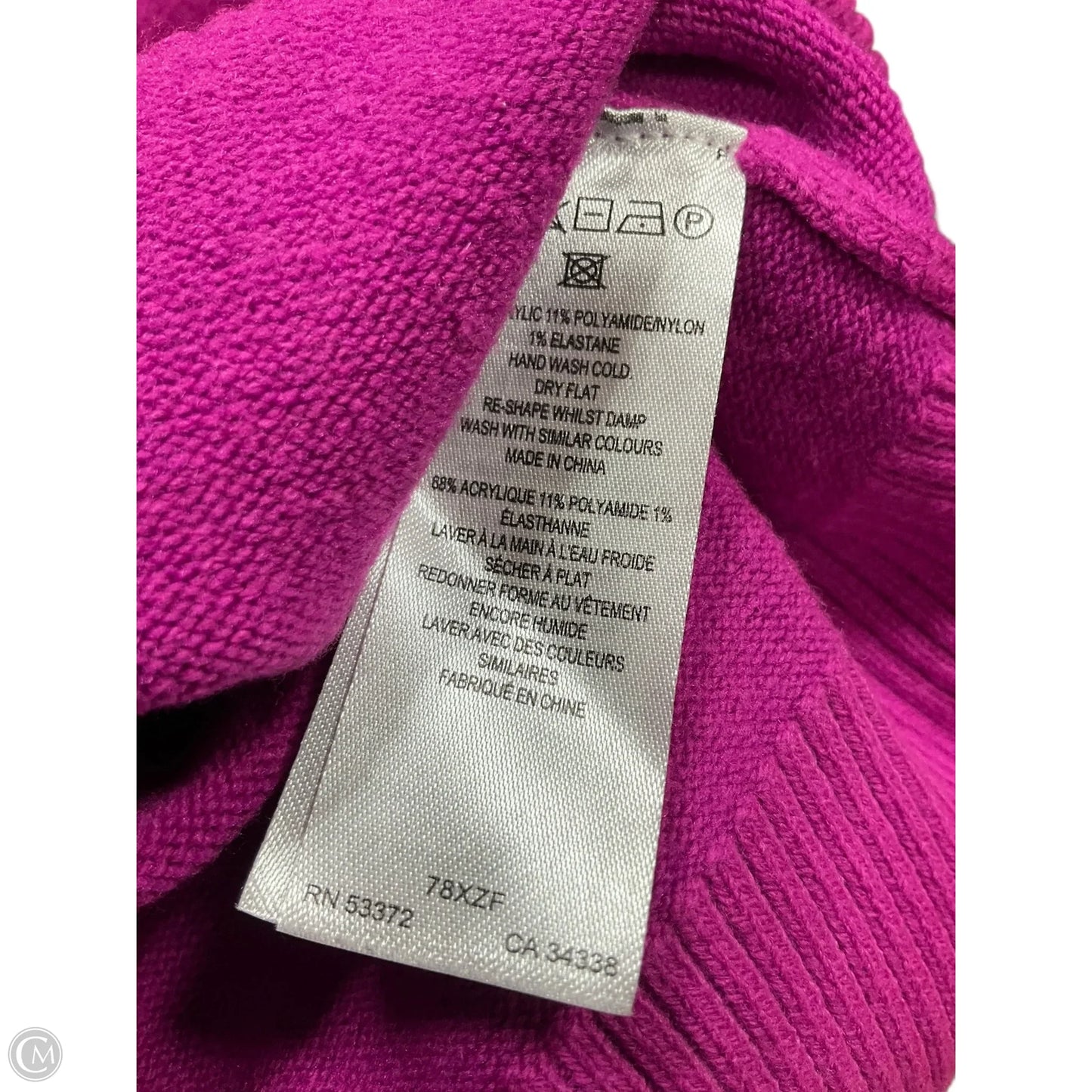 Sweater By French Connection In Pink, Size: Xl