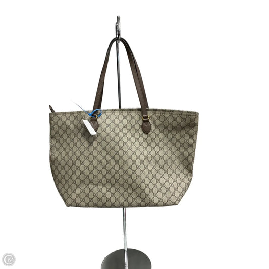 Tote Luxury Designer By Gucci, Size: Large