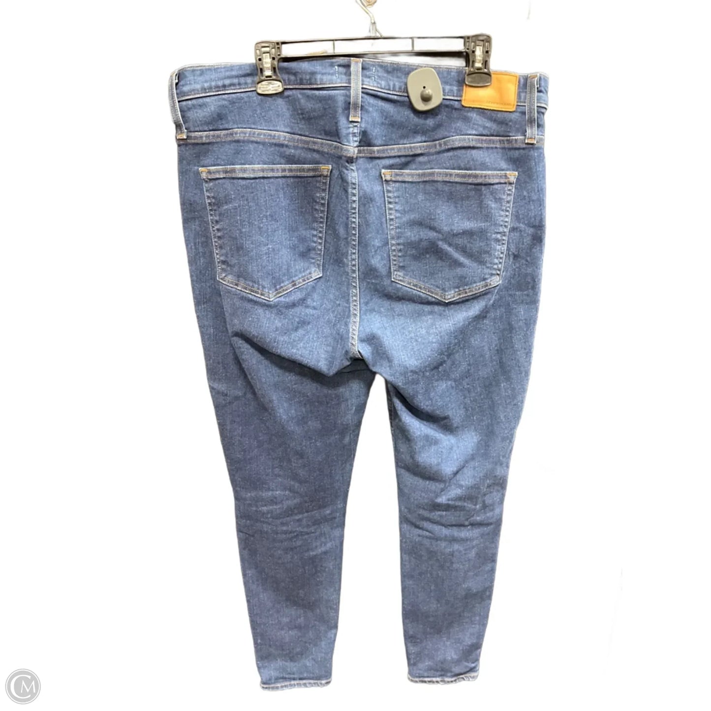 Jeans Skinny By J. Crew In Blue Denim, Size: 18