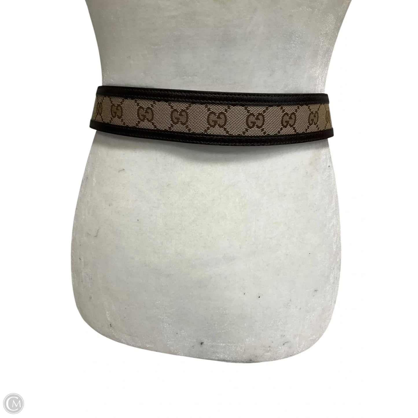 Belt Luxury Designer By Gucci, Size: Small