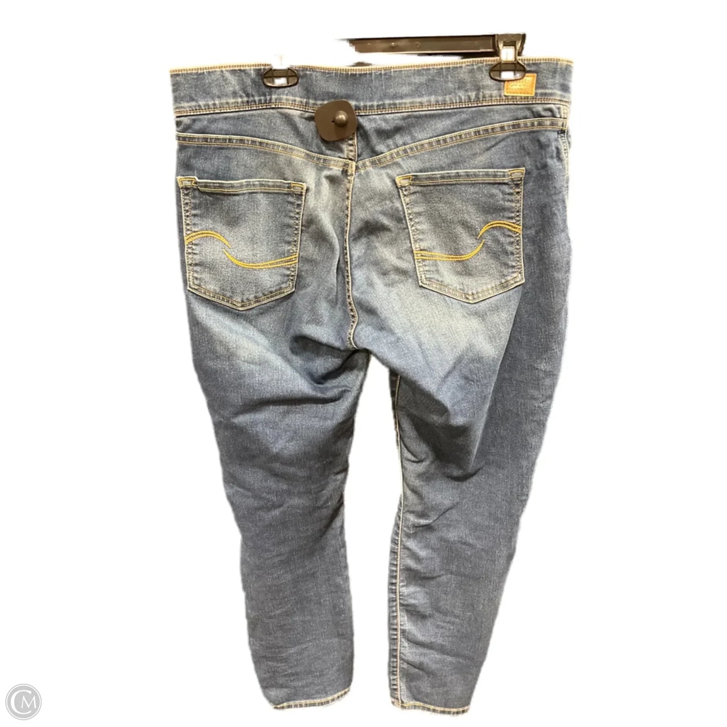 Jeans Straight By Levis In Blue, Size: 16
