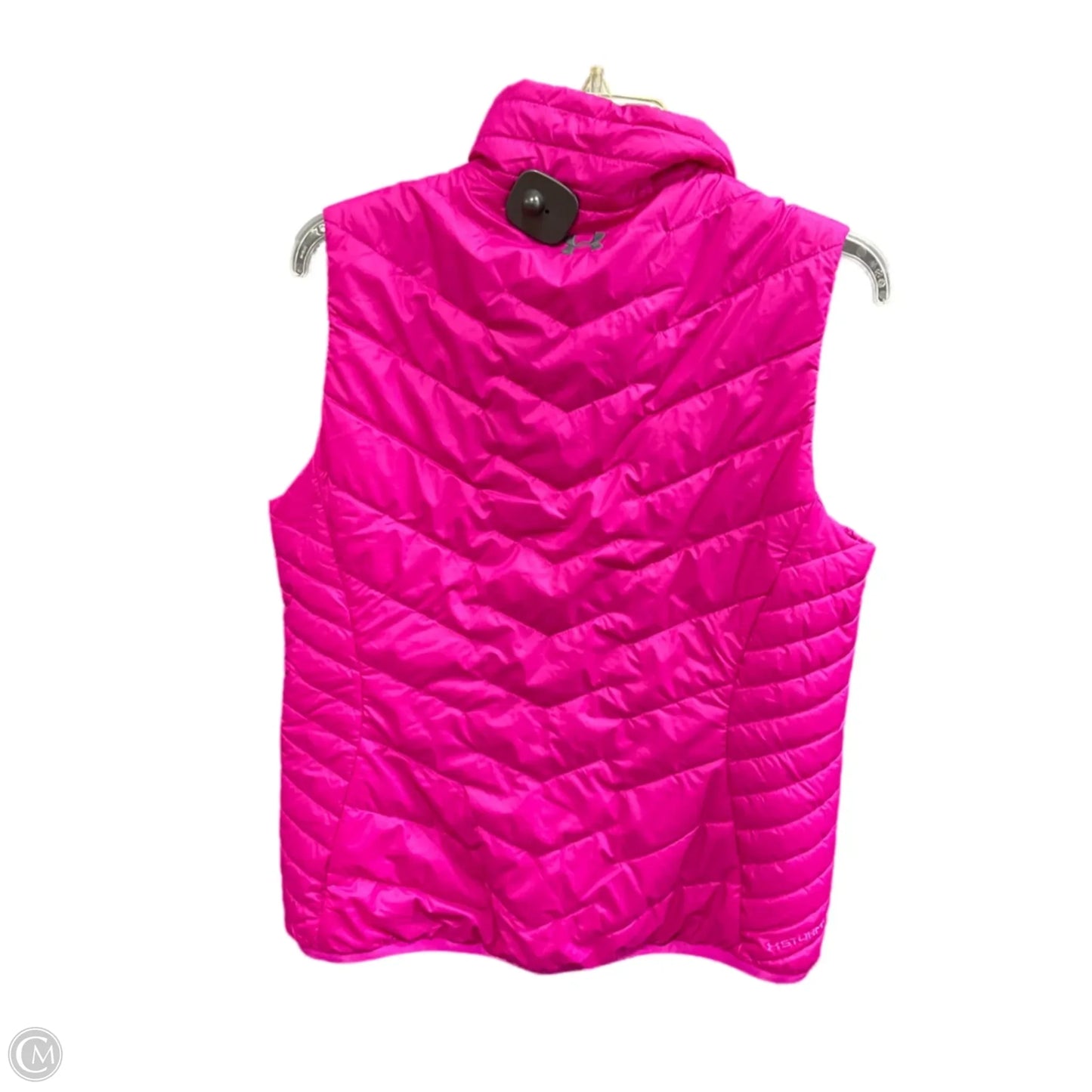 Vest Puffer & Quilted By Under Armour In Pink, Size: M