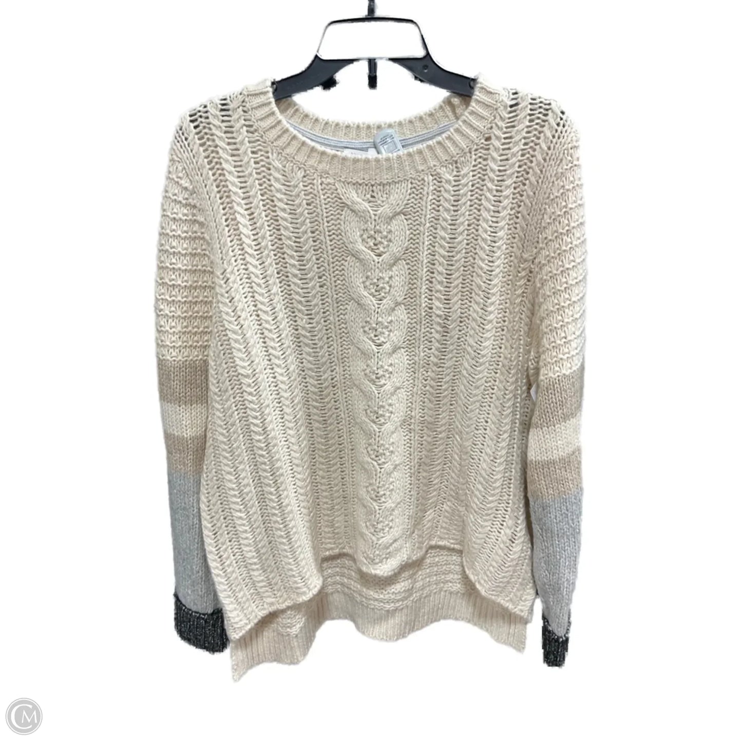 Sweater By Victorias Secret In Cream, Size: L