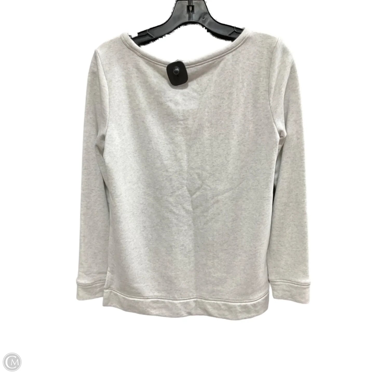 Sweatshirt Crewneck By Talbots In Grey, Size: Xs