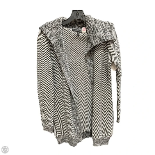 Cardigan By White House Black Market In Black & White, Size: Xs
