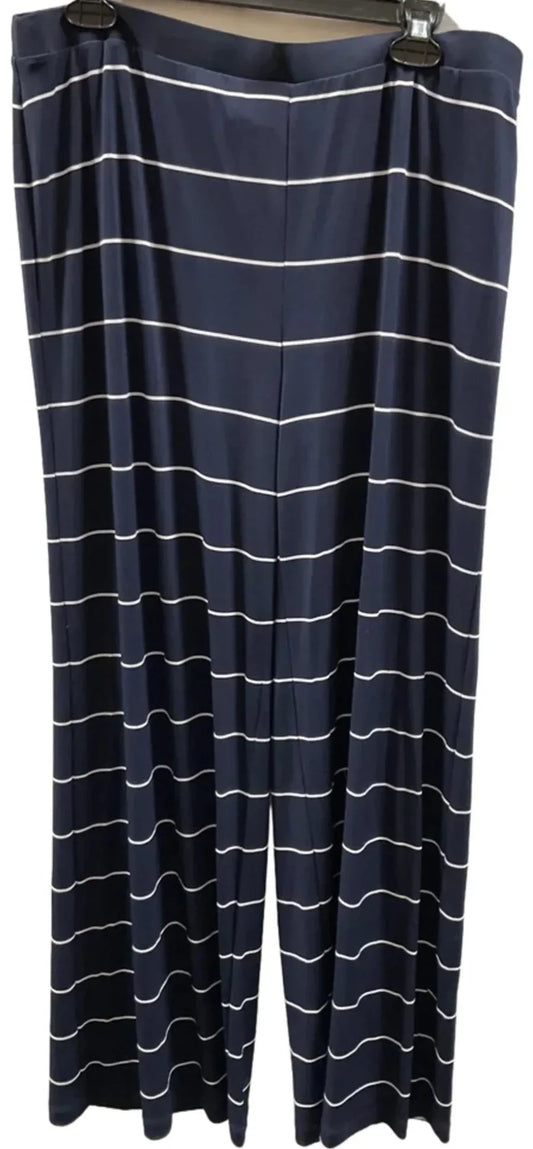 Pants Other By Chicos In Striped Pattern, Size: L