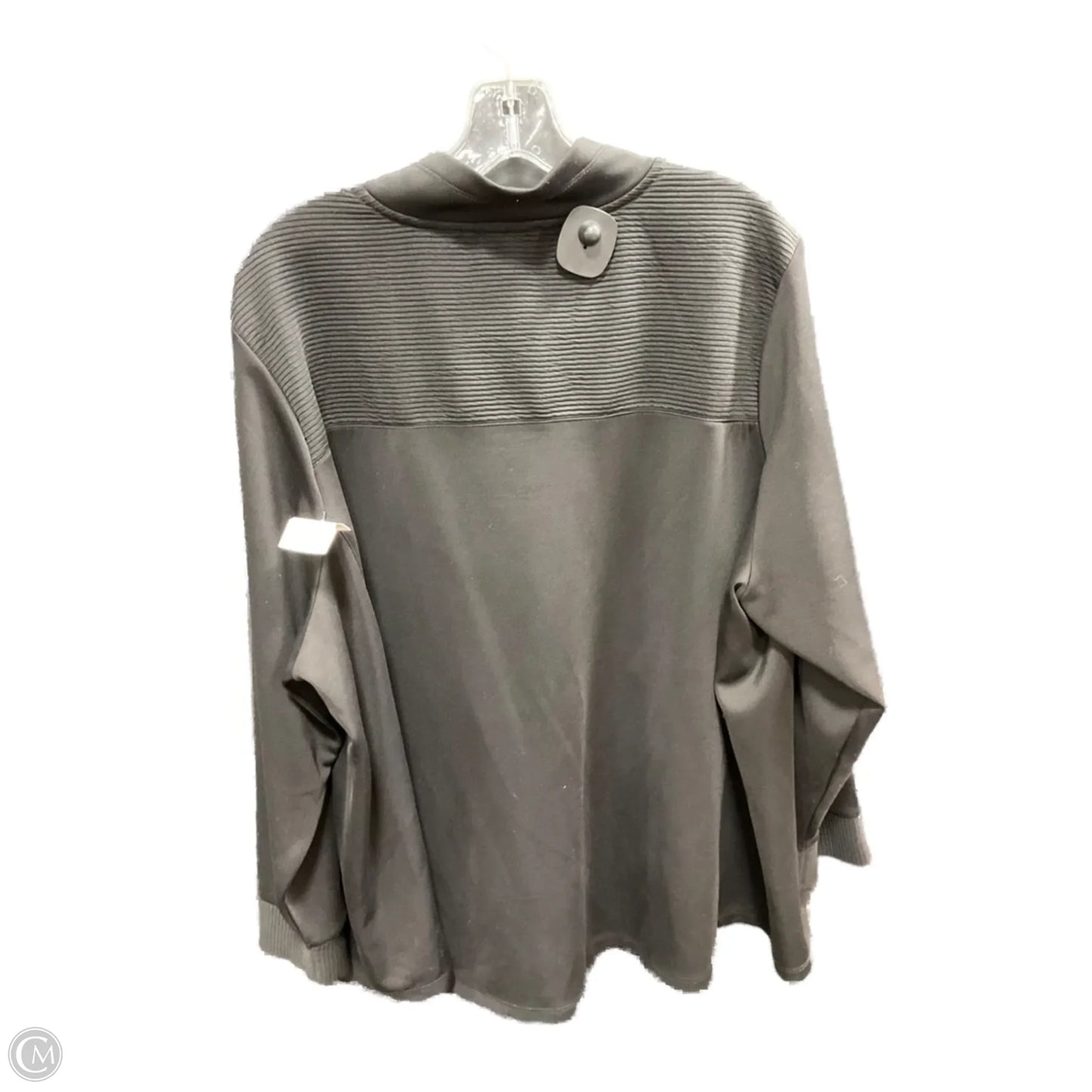 Top Long Sleeve By Jones New York In Black, Size: 3x