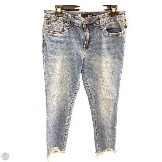 Jeans Skinny By Kut In Blue Denim, Size: 10