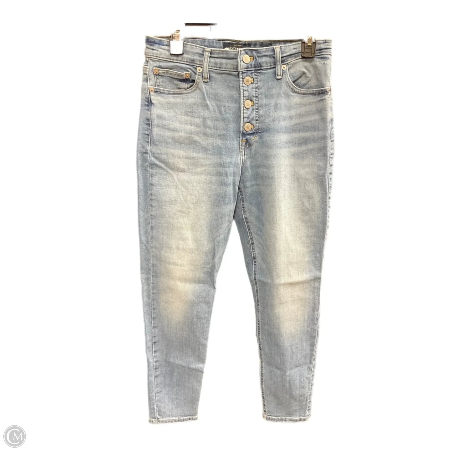Jeans Skinny By Lucky Brand In Blue Denim, Size: 10
