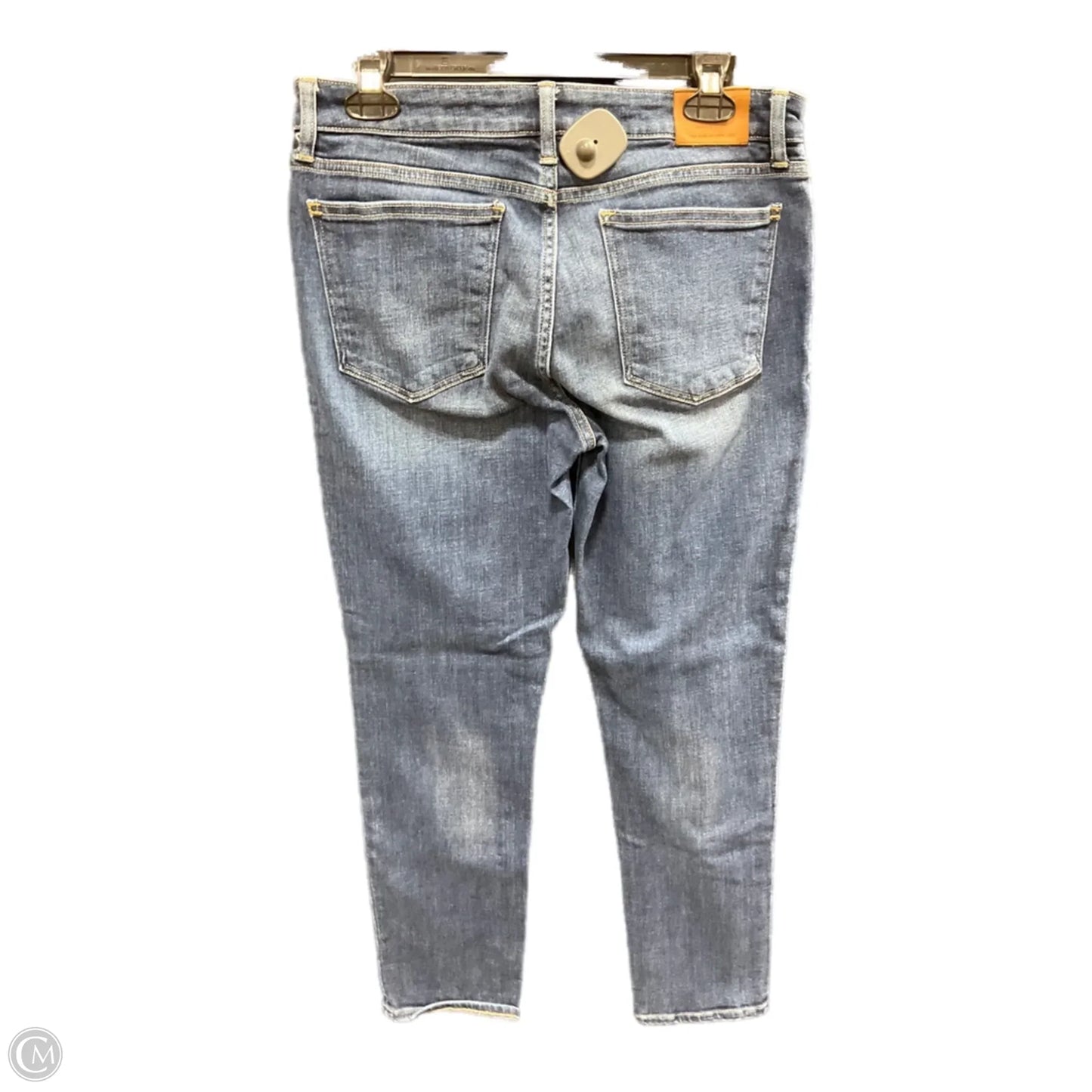 Jeans Straight By Lucky Brand In Blue Denim, Size: 10