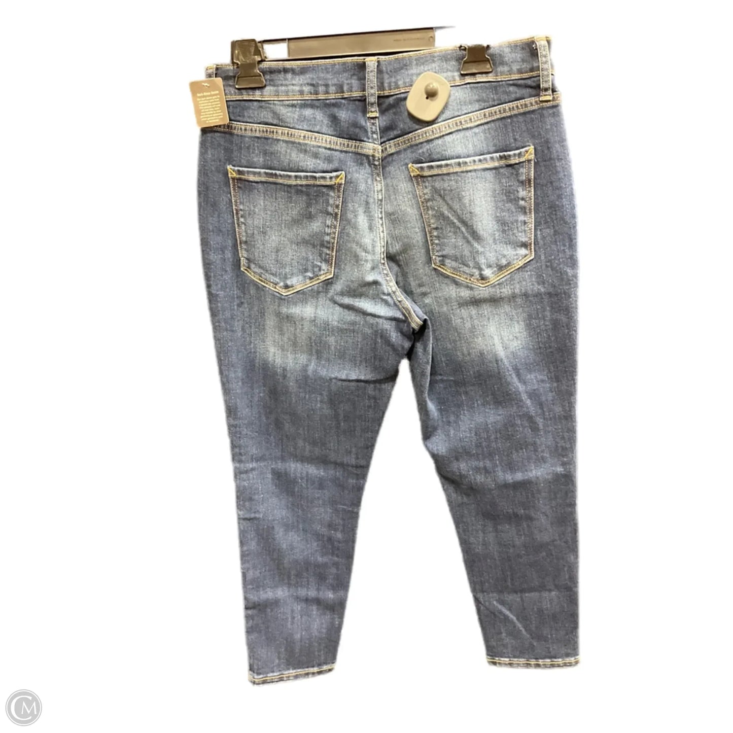 Jeans Skinny By Ana In Blue Denim, Size: 10p