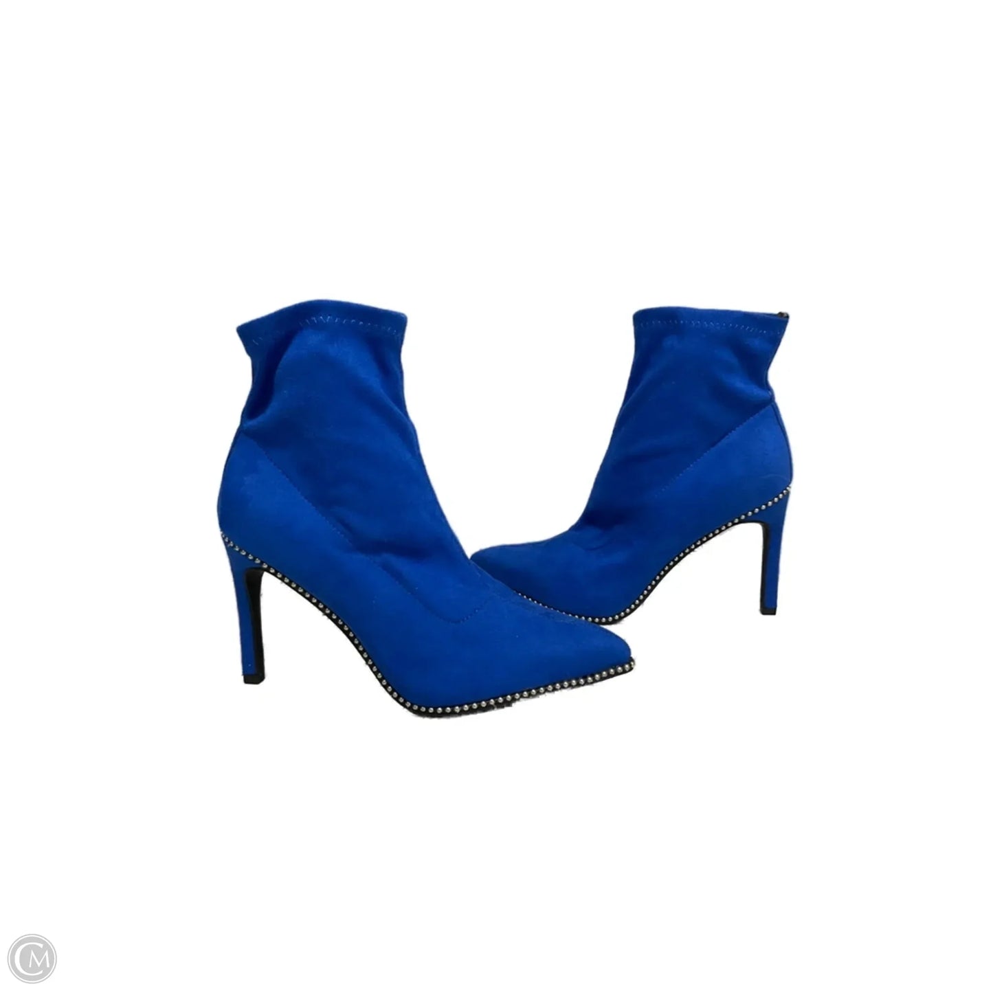 Boots Ankle Heels By Bar Iii In Blue, Size: 6