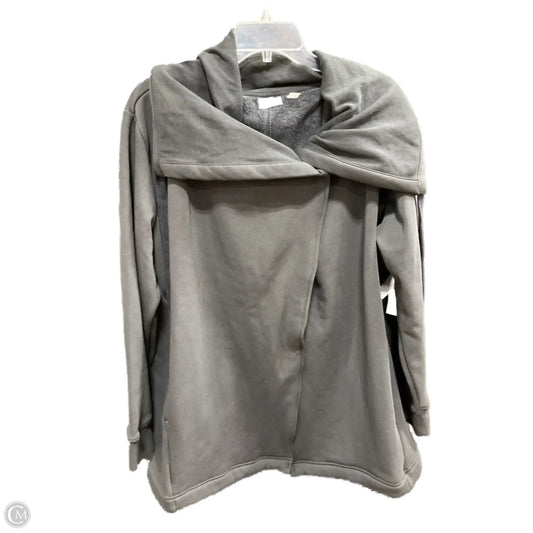 Athletic Sweatshirt Hoodie By Zella In Black, Size: L