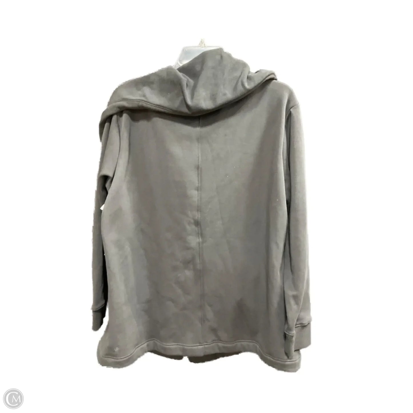 Athletic Sweatshirt Hoodie By Zella In Black, Size: L