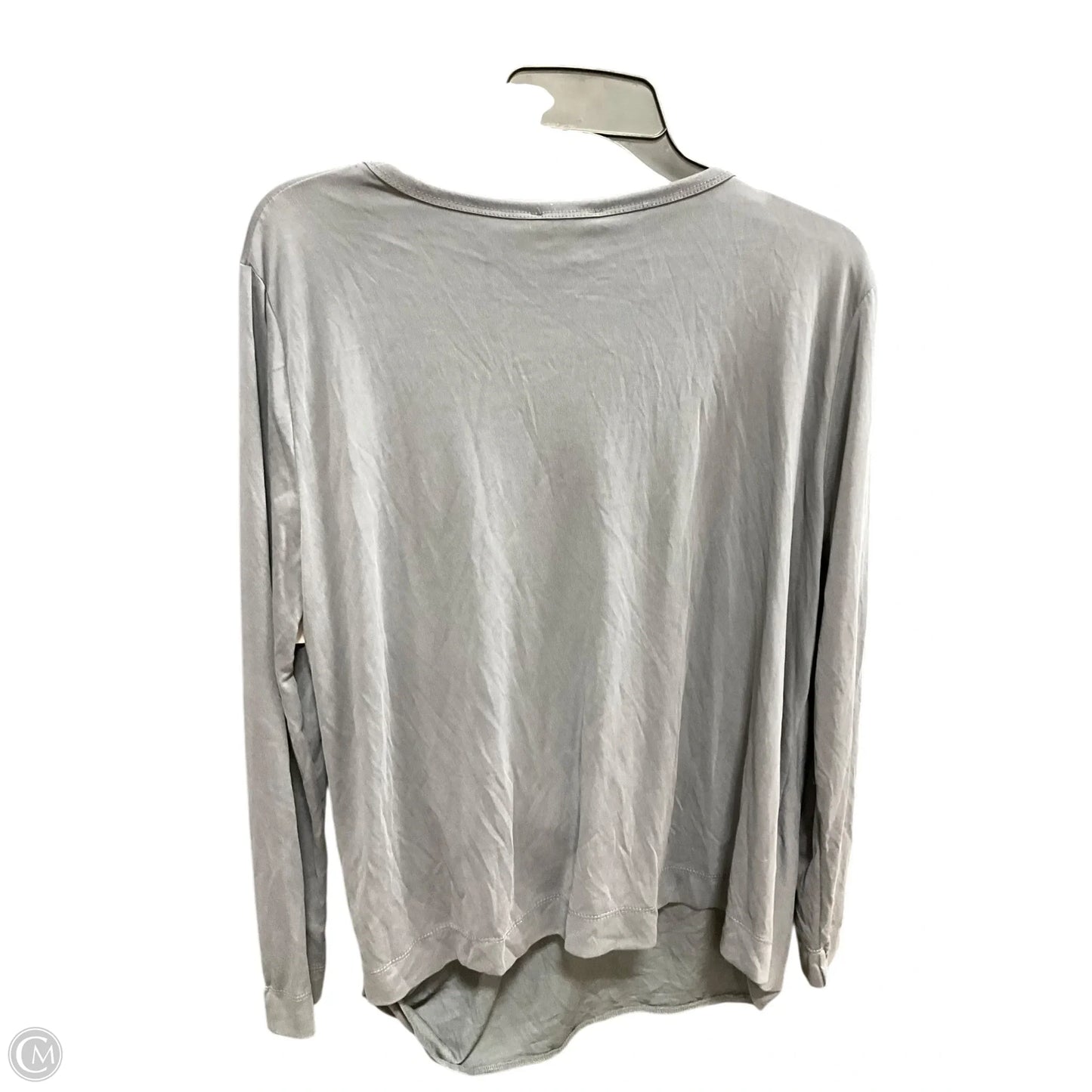 Top Long Sleeve By Jane And Delancey In Grey, Size: Xl