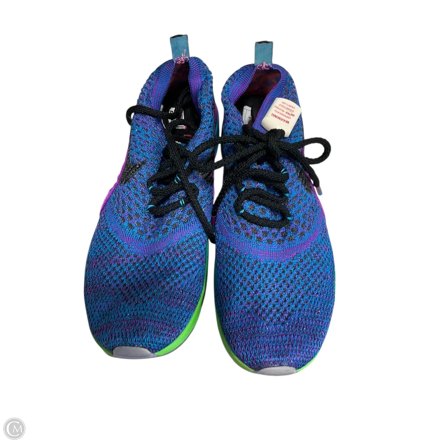 Shoes Athletic By Nike Apparel In Teal, Size: 9