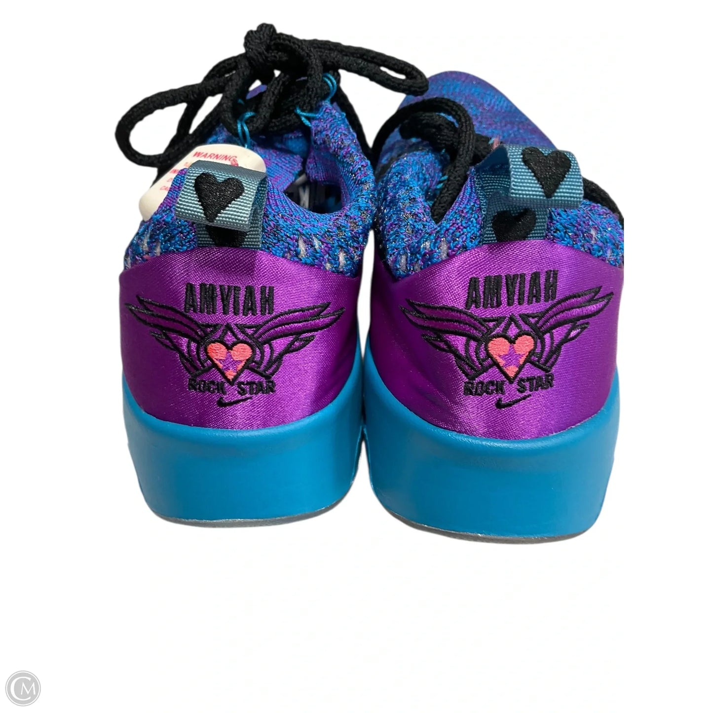 Shoes Athletic By Nike Apparel In Teal, Size: 9