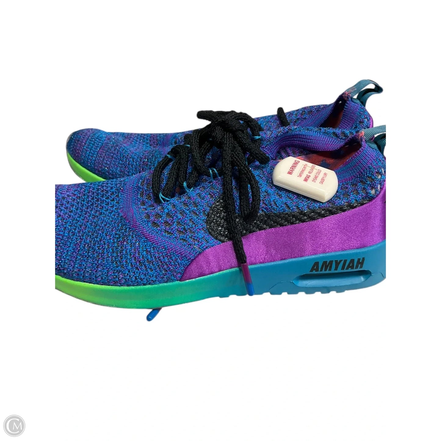 Shoes Athletic By Nike Apparel In Teal, Size: 9