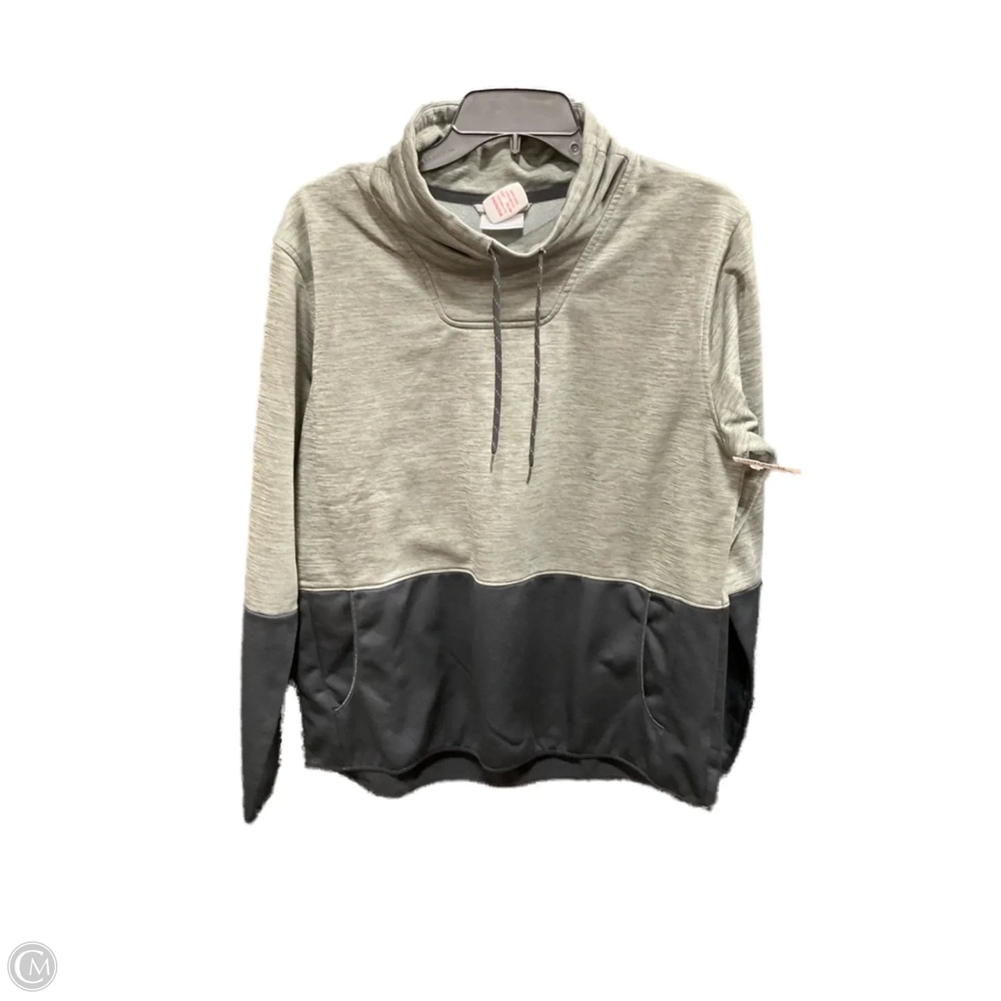 Athletic Sweatshirt Collar By Columbia In Grey, Size: Xl