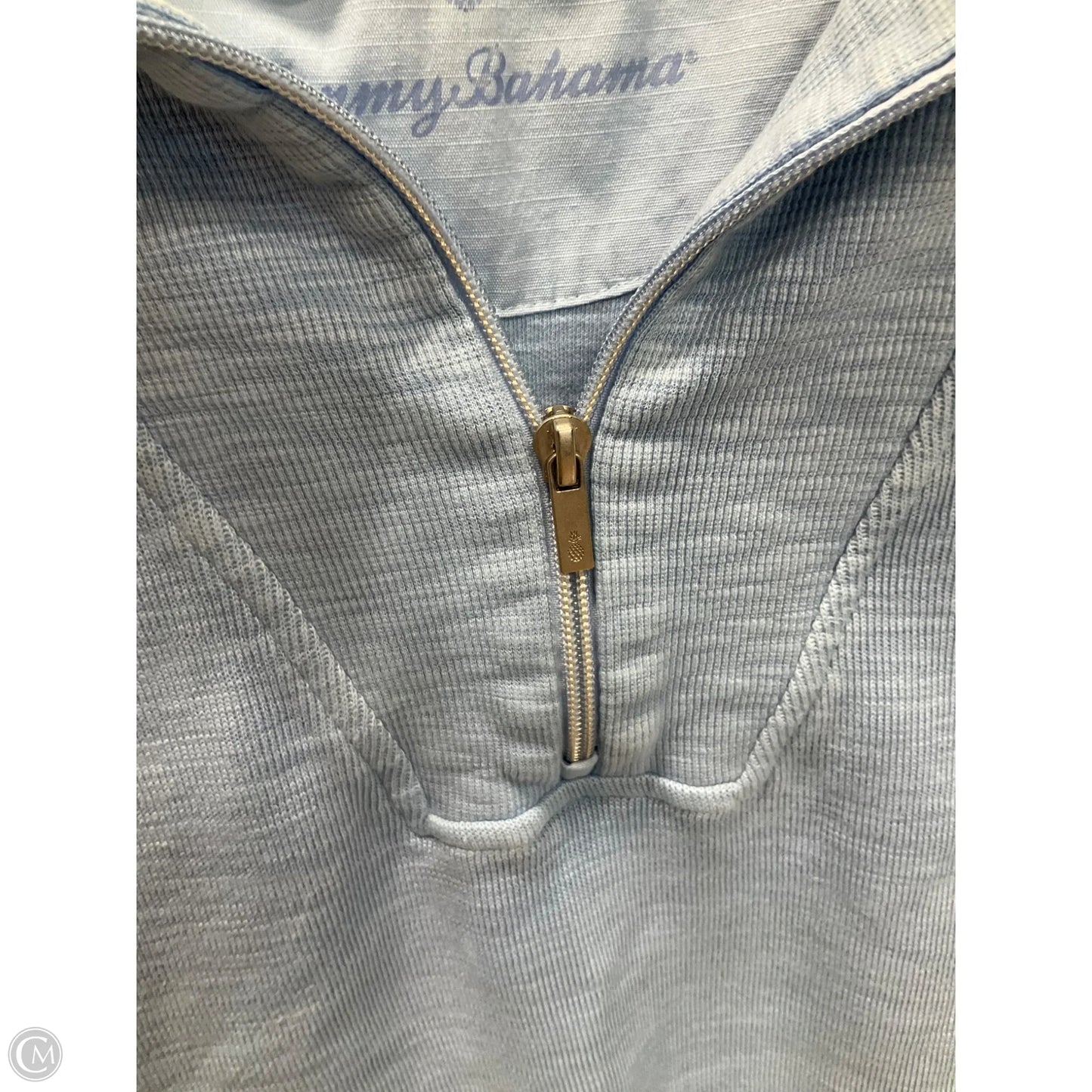 Top Long Sleeve By Tommy Bahama In Blue, Size: L