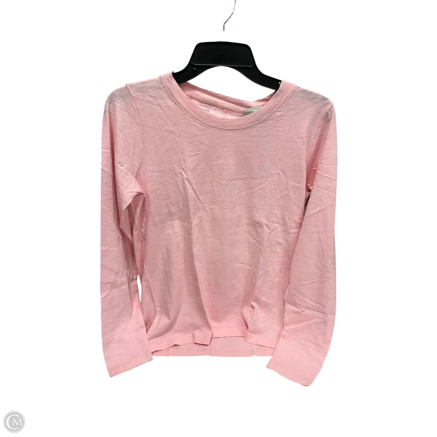 Top Long Sleeve Basic By J. Crew In Pink, Size: S