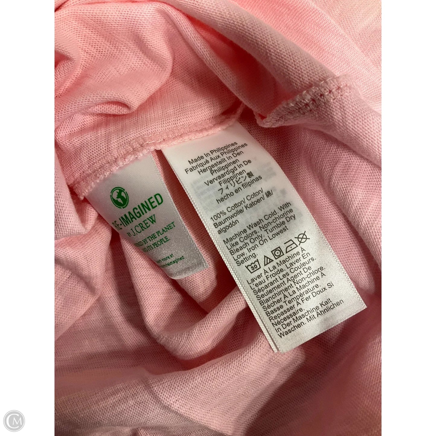 Top Long Sleeve Basic By J. Crew In Pink, Size: S