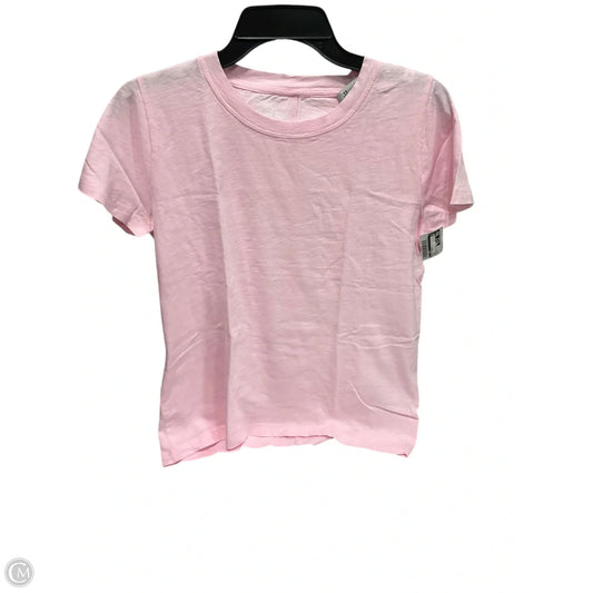 Top Short Sleeve Basic By J. Crew In Pink, Size: S