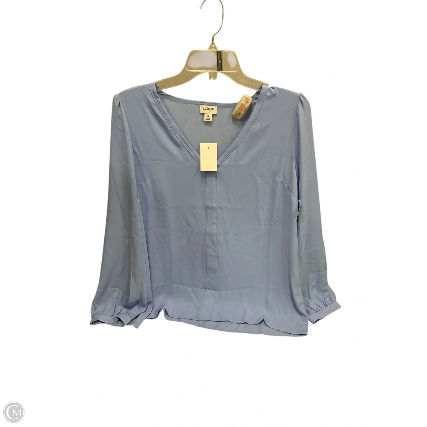 Top Long Sleeve By J. Crew In Blue, Size: S