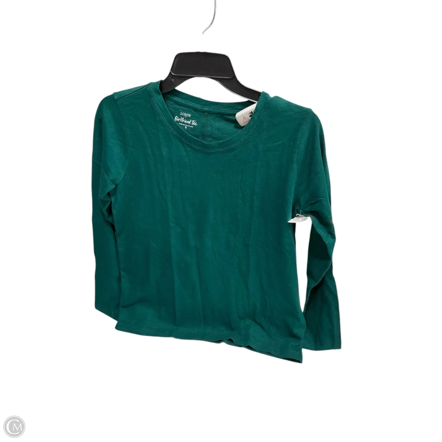 Top Long Sleeve By J. Crew In Green, Size: S