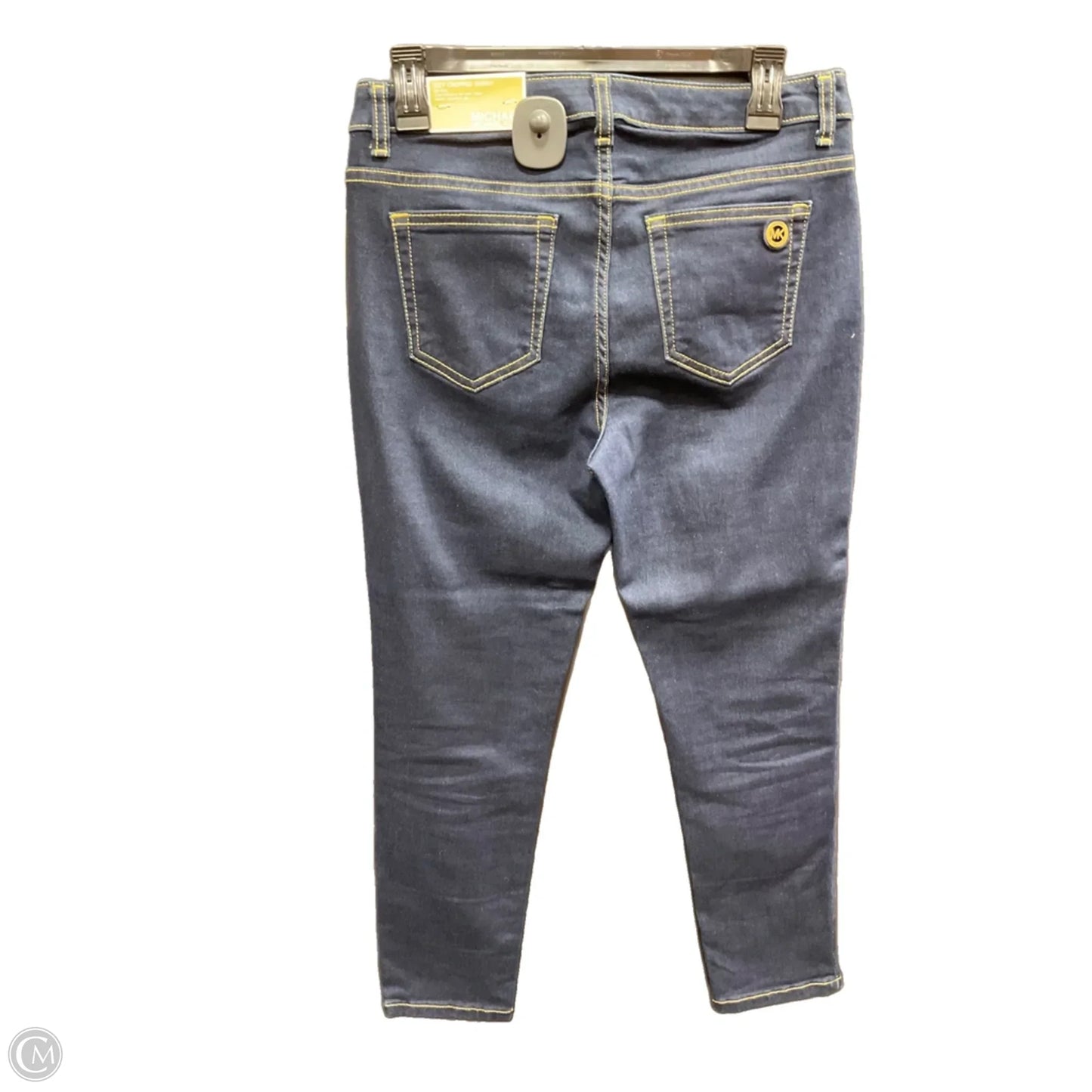 Jeans Skinny By Michael By Michael Kors In Blue Denim, Size: 4