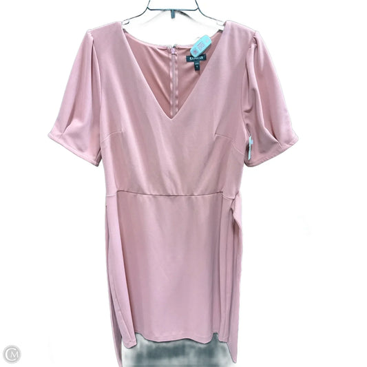 Dress Party Short By Express In Pink, Size: L
