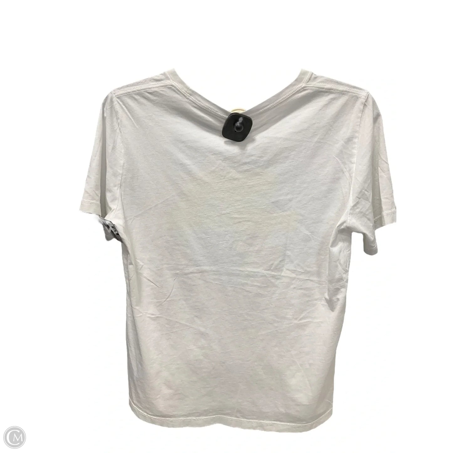 Top Short Sleeve Designer By Kate Spade In White, Size: S