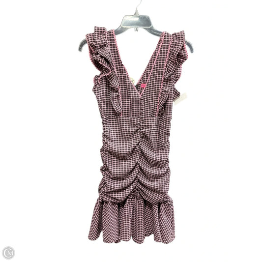 Dress Party Short By Betsey Johnson In Pink, Size: 4