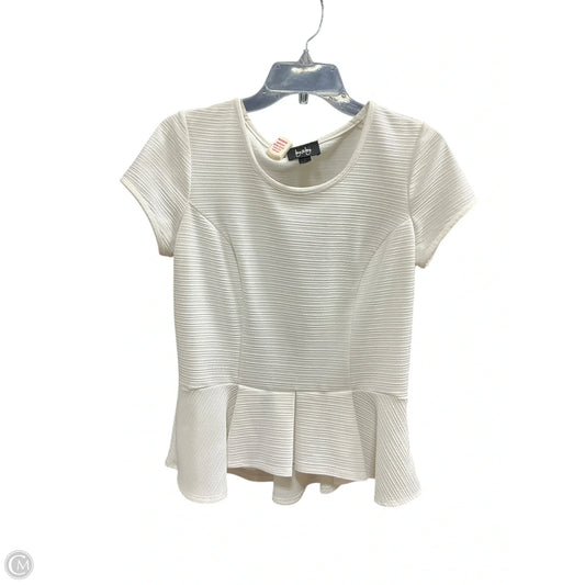 Top Short Sleeve By By & By In White, Size: L