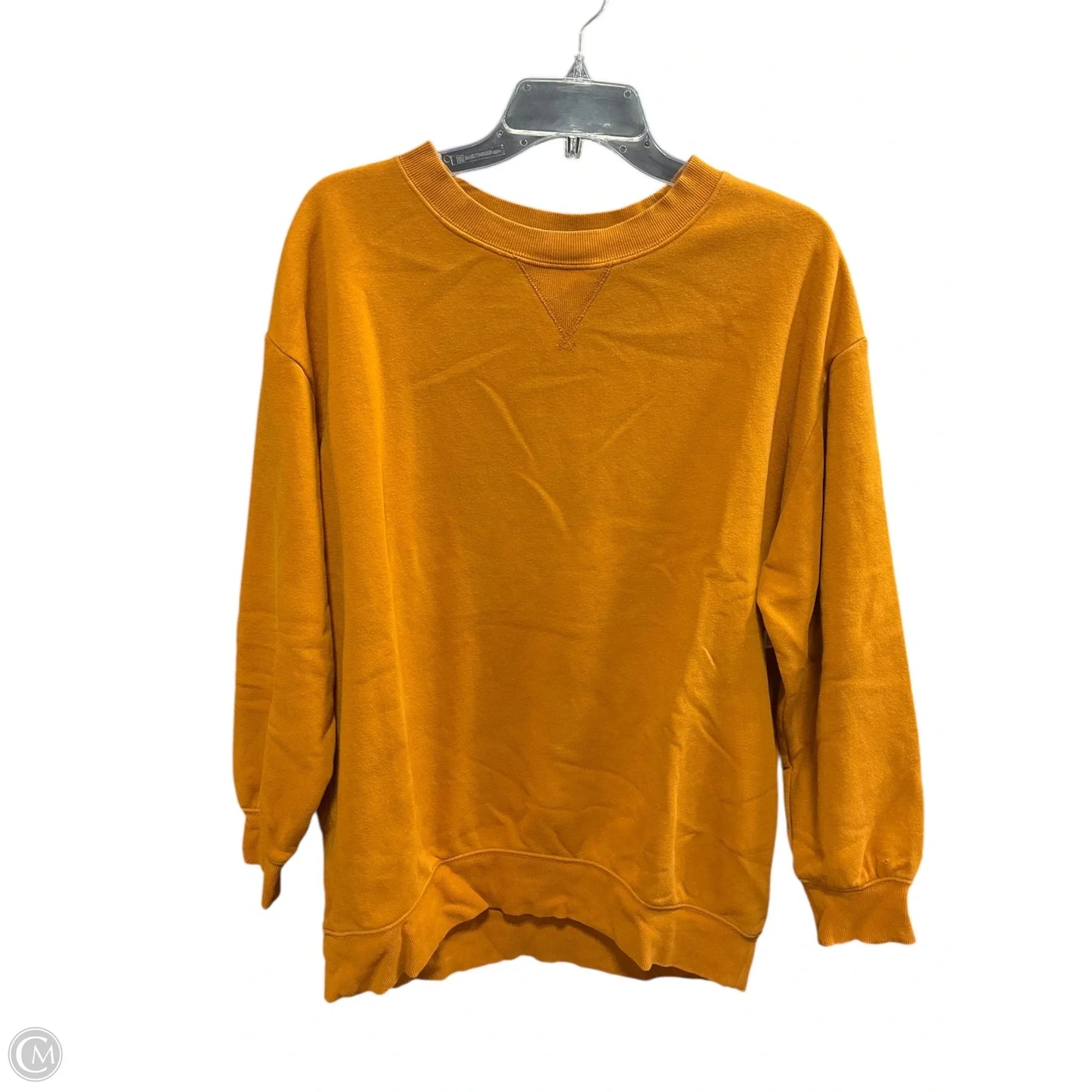 Sweatshirt Crewneck By Out From Under In Yellow, Size: Sp