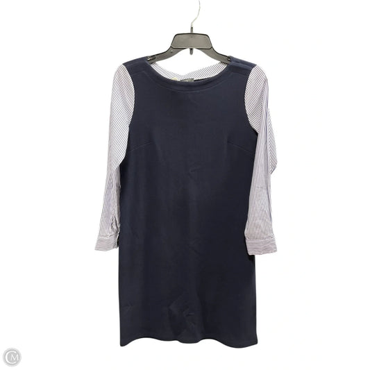 Dress Casual Midi By Talbots In Blue, Size: S