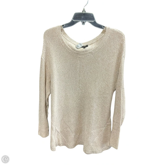 Sweater By Talbots In Beige, Size: 1x