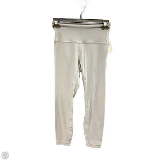 Athletic Leggings By Lululemon In Grey, Size: 4