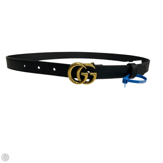 Belt Luxury Designer By Gucci, Size: Small