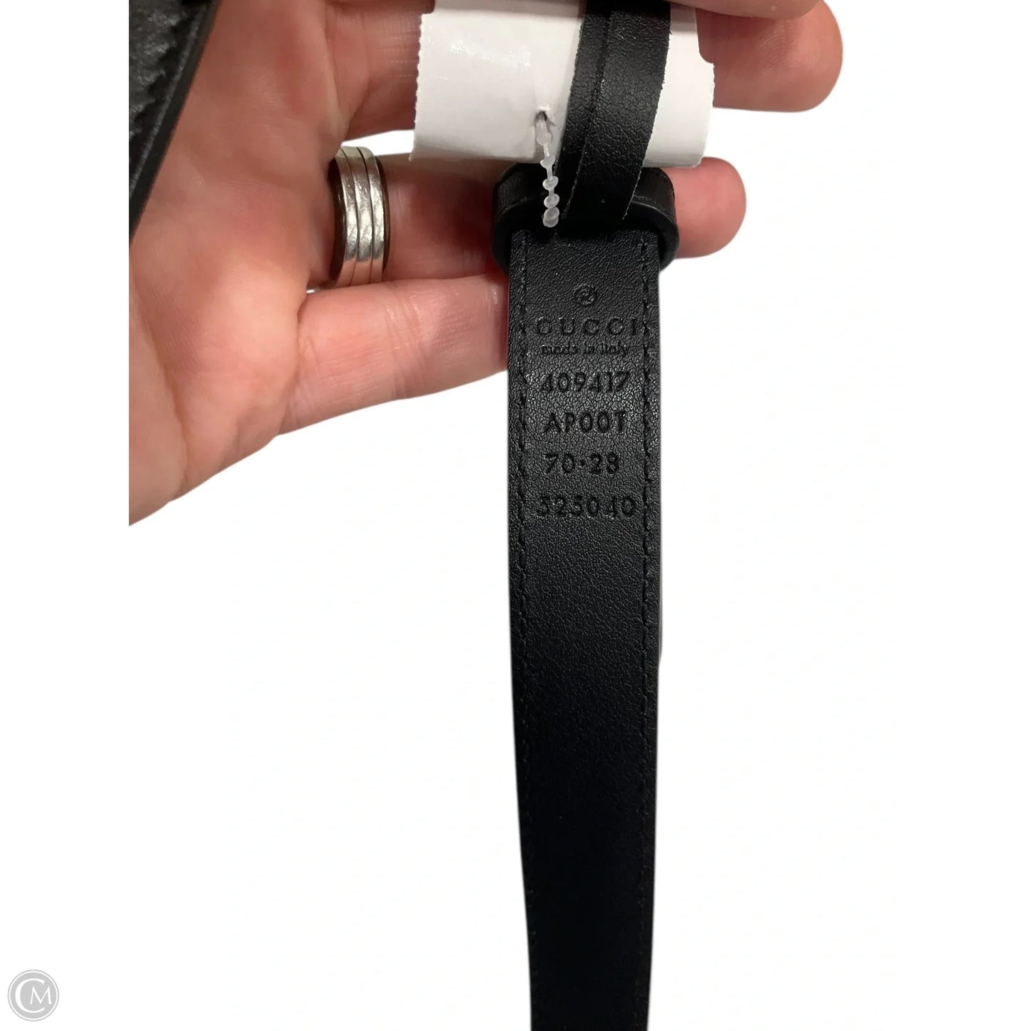 Belt Luxury Designer By Gucci, Size: Small