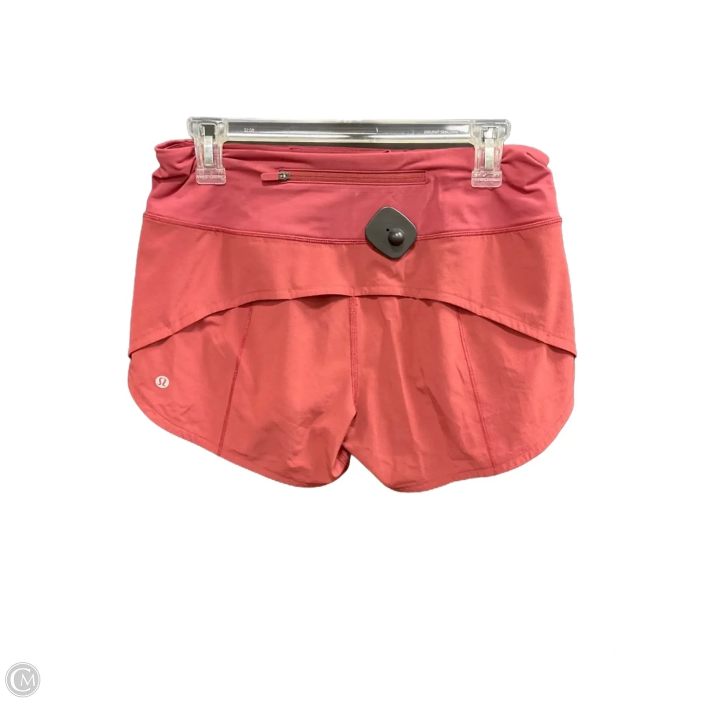 Athletic Shorts By Lululemon In Red, Size: 6