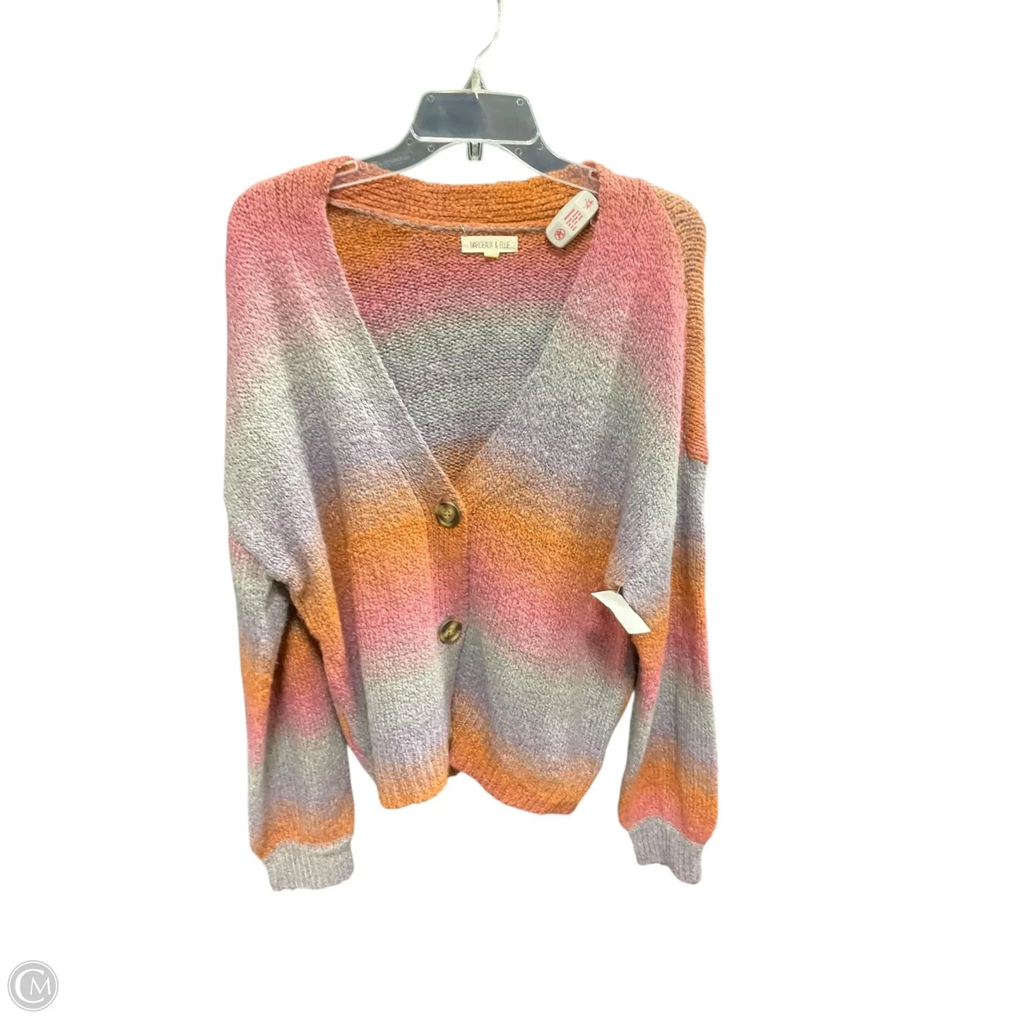 Top Long Sleeve By Clothes Mentor In Multi-colored, Size: L