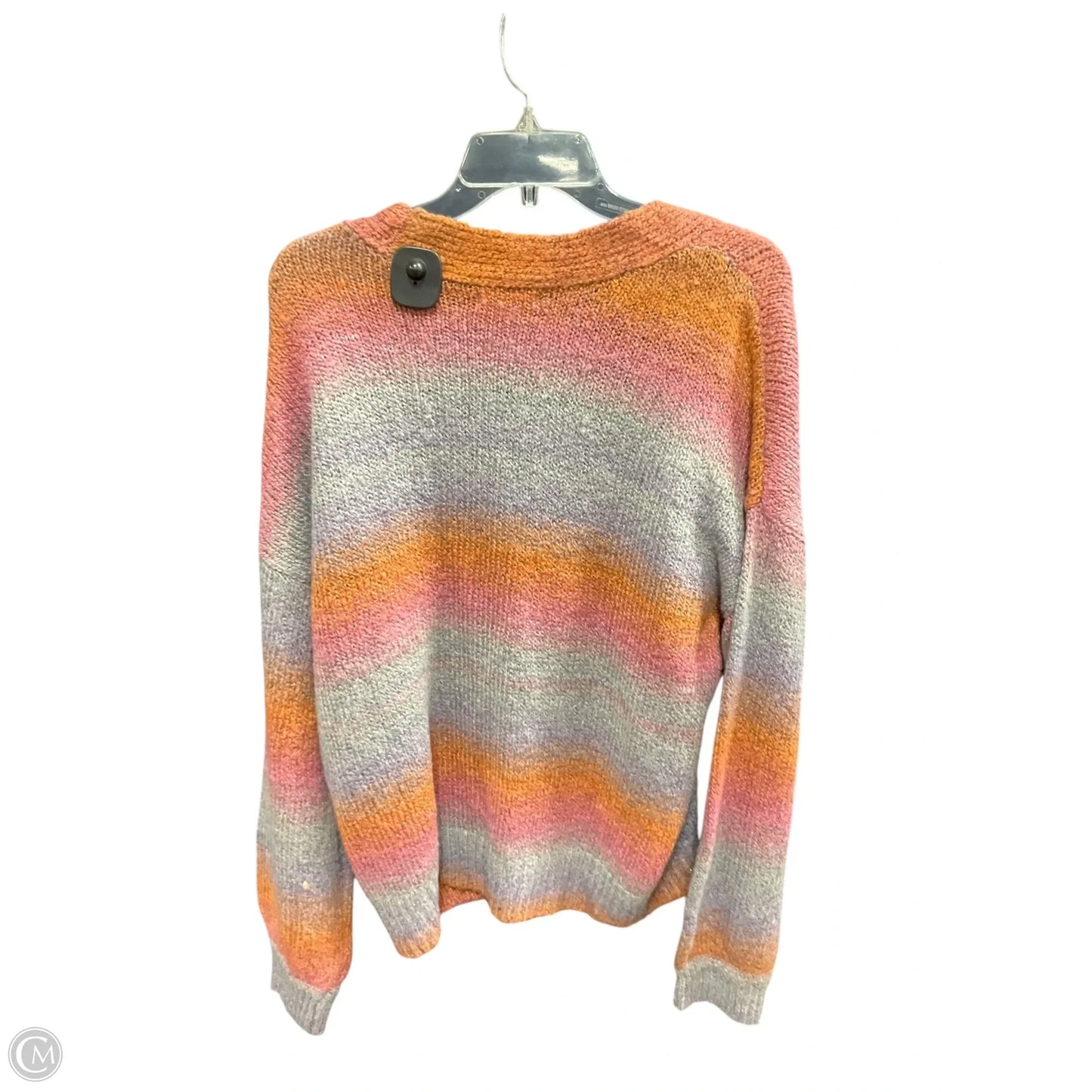 Top Long Sleeve By Clothes Mentor In Multi-colored, Size: L