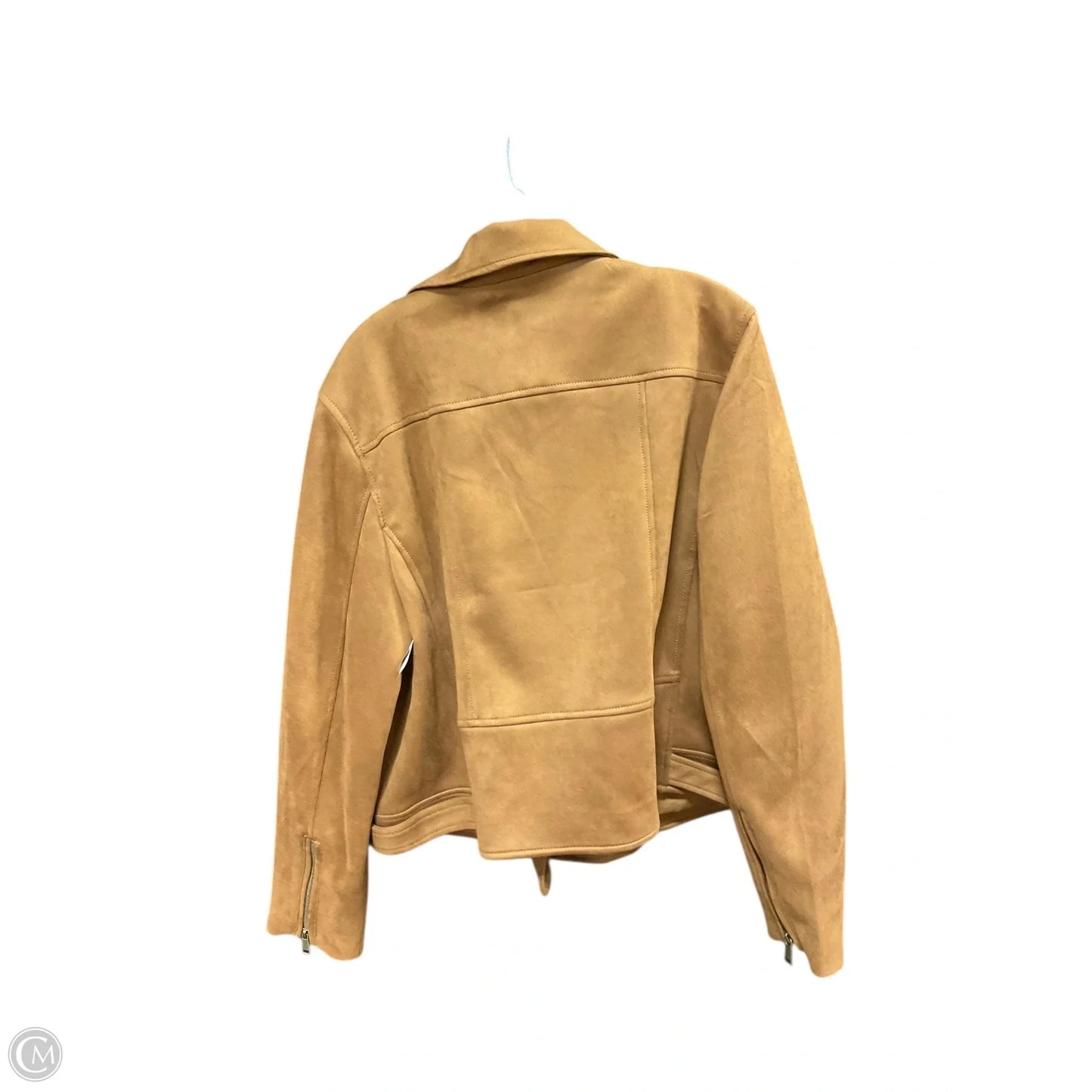 Jacket Moto By Loft In Brown, Size: Xl