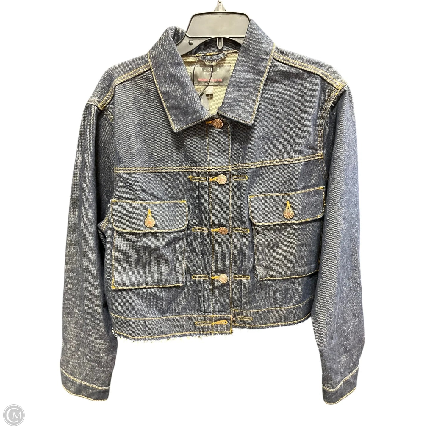 Jacket Denim By Torrid In Blue Denim, Size: L