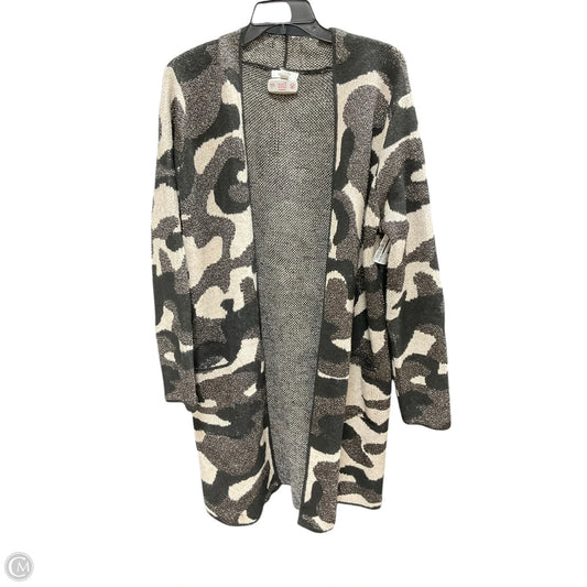 Cardigan By Nine West In Black & Cream, Size: Xxl