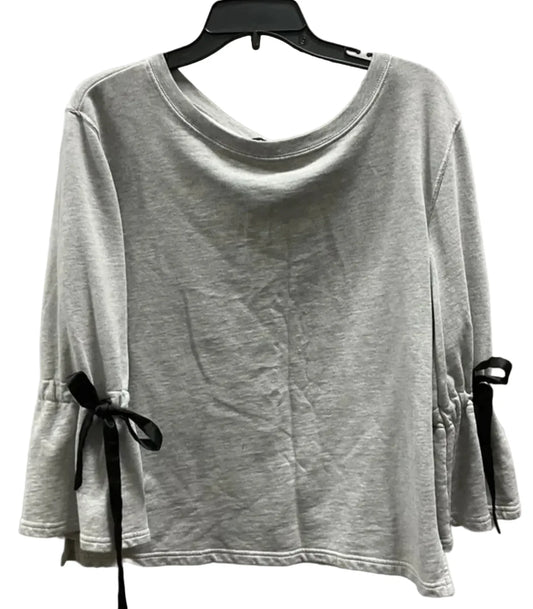 Top Long Sleeve By Sanctuary In Grey, Size: S