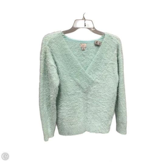 Top Long Sleeve By A New Day In Green, Size: M